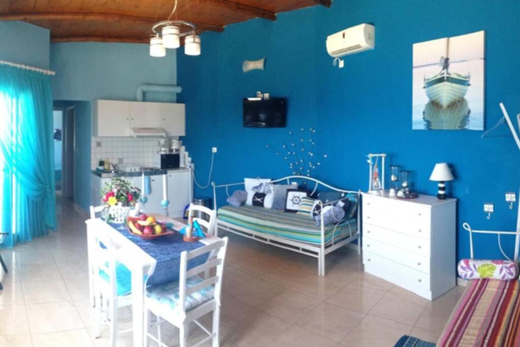 Great Sea-view Apartment. Apartment Khora Sfakion